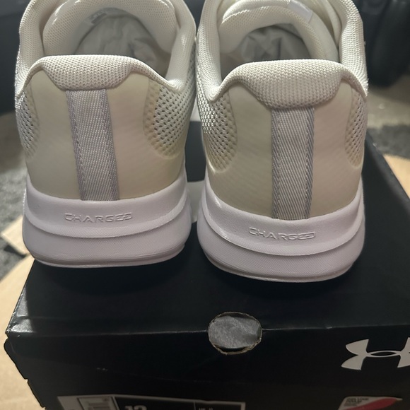 ✅UNDER ARMOUR Men's UA Charged impulse 3 Style# 3025421-100 White NWD size 12✅ - Picture 4 of 6